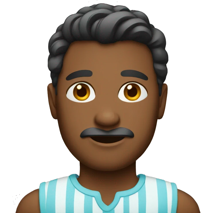 man wearing a dress emoji