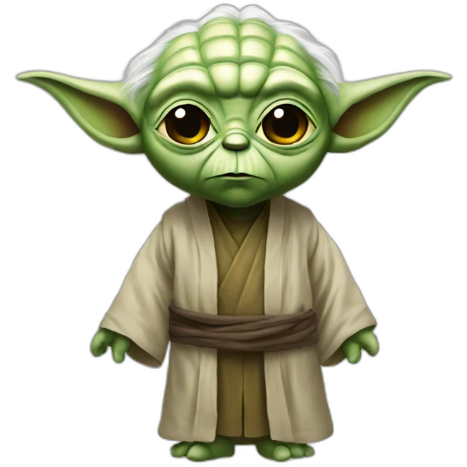 Tall yoda emoji