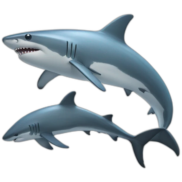 Shark Dolphin emoji