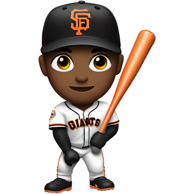 SF Giant’s Baseball Player 2024 emoji