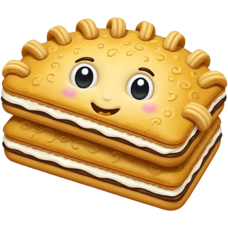 Pookie curlymoon pie emoji