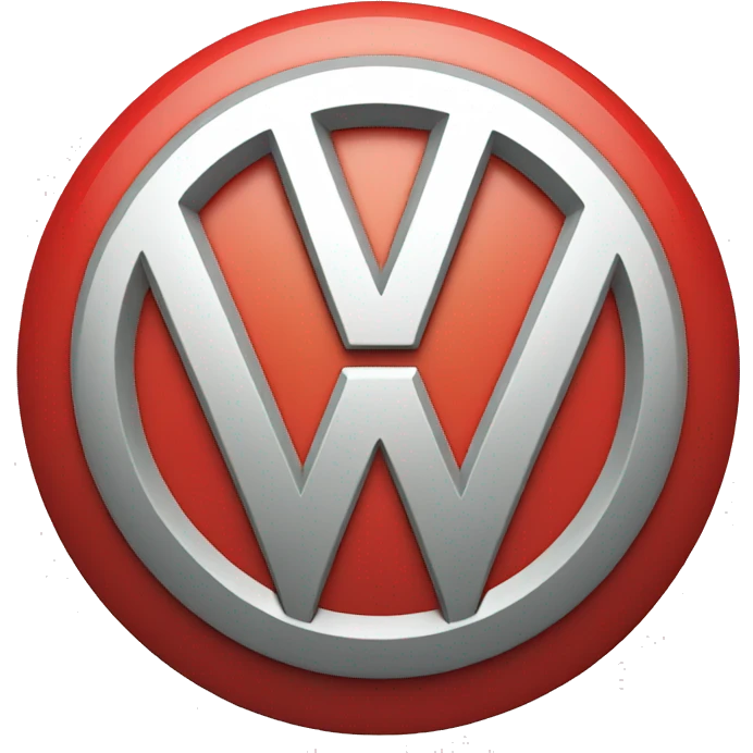 Volkswagen-logo red emoji