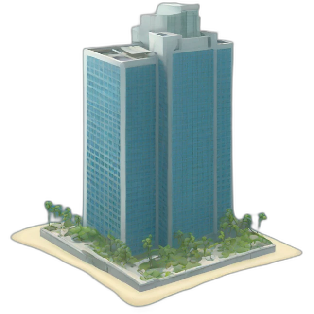 Skyscraper By The Ocean emoji