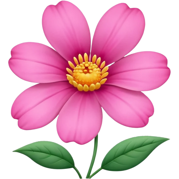 Aesthetic pink emoji