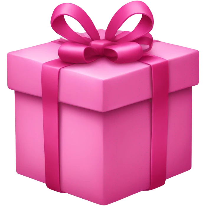 pink christmas gift emoji