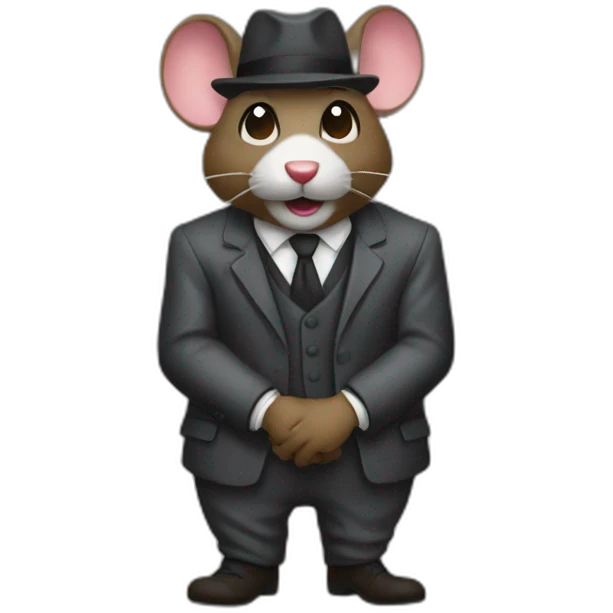 Raton laveur mafia city emoji