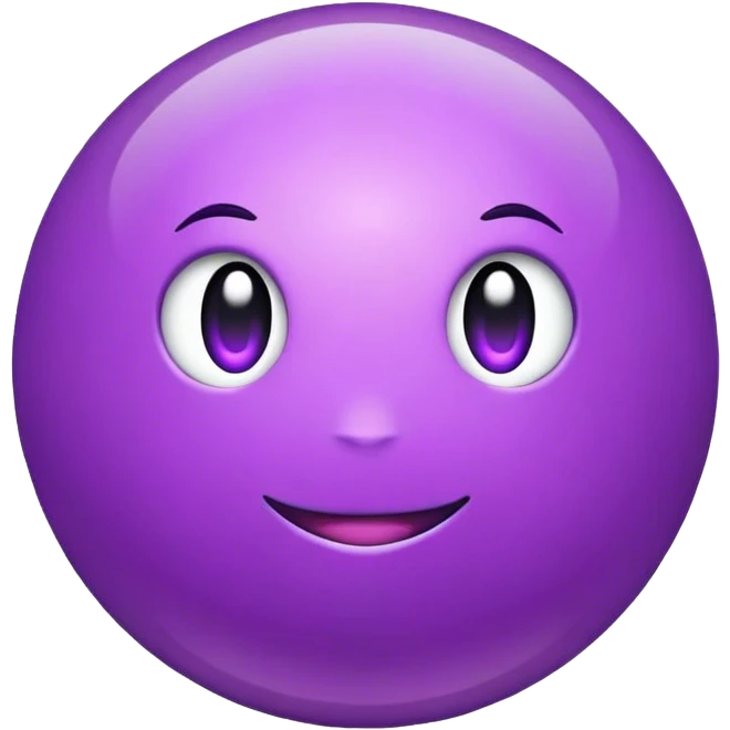 Purple emoji