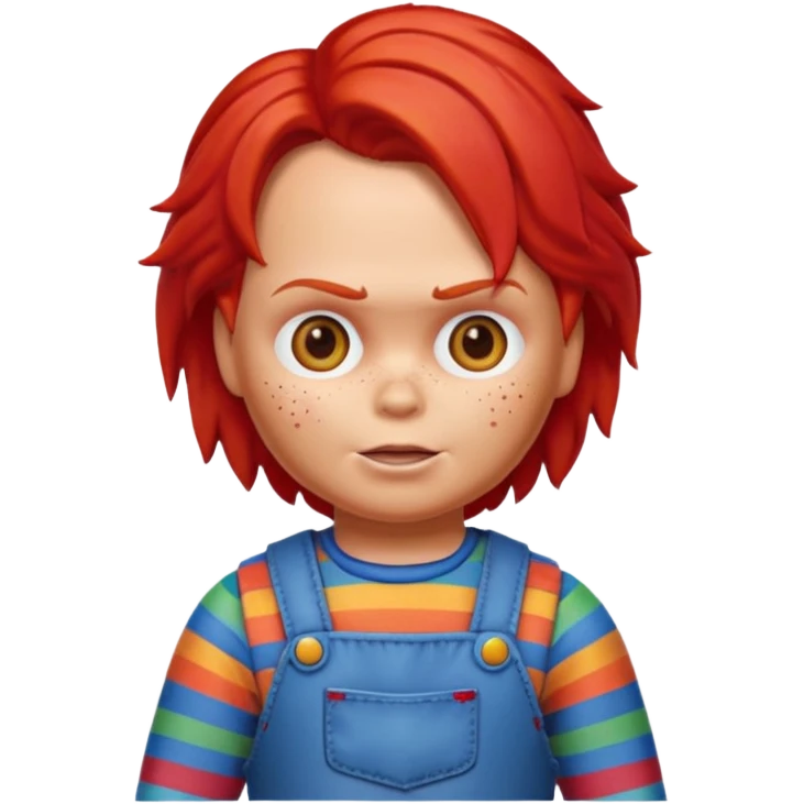 Un emojin de chuky emoji