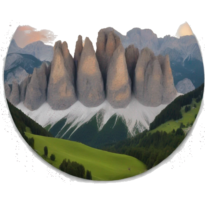 Dolomites emoji