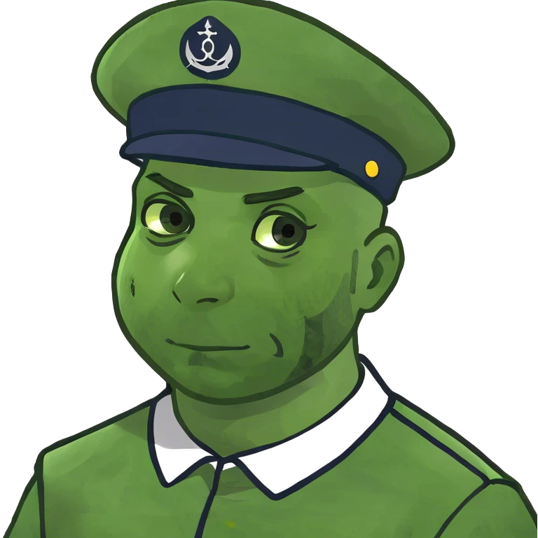 Sailor in a prison uniform emoji