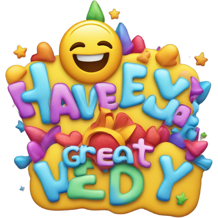 Have a great day sign emoji