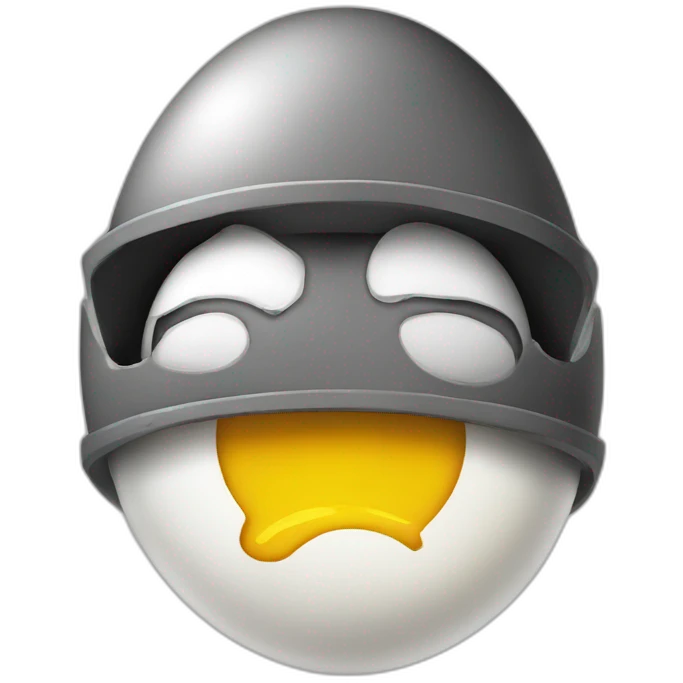 Egg gangster graffitti emoji