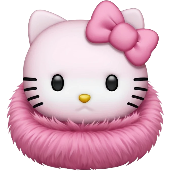 hello kitty粉色的 emoji