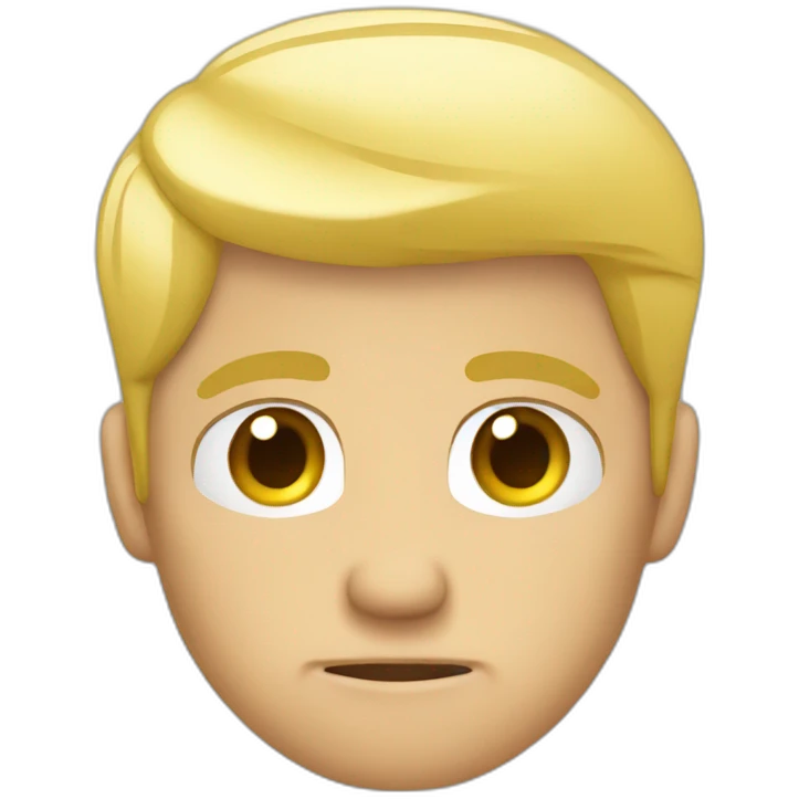 blonde man facepalm emoji