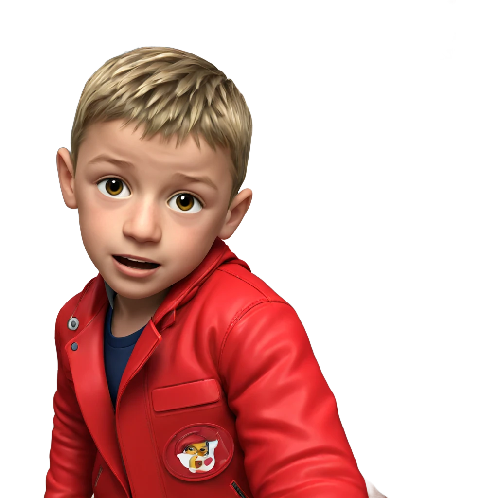 boy in jacket by motorcycle emoji