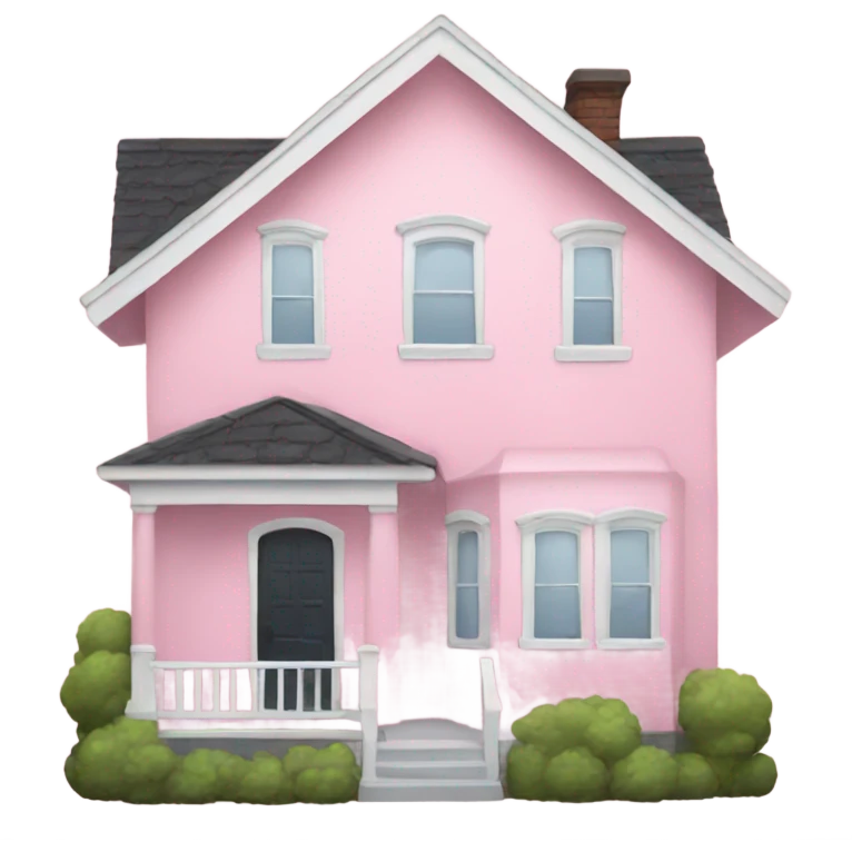 Light pink House  emoji