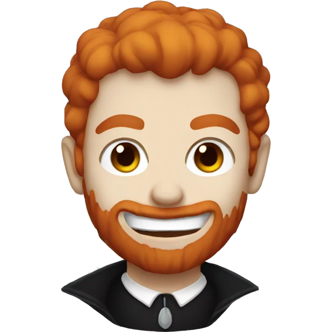 Vampire with ginger  emoji
