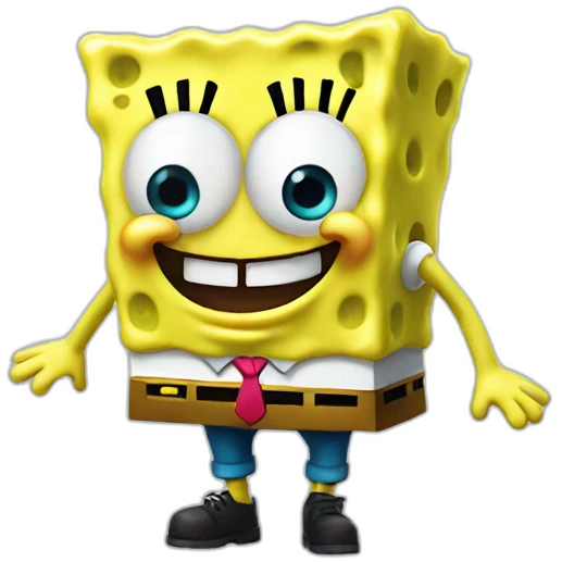 Spongebob in fortnite emoji