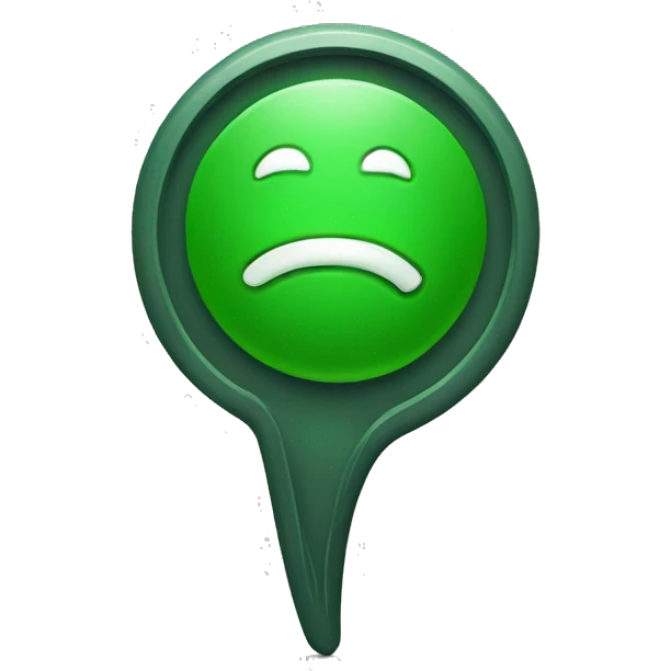 Green tick of whatsapp emoji