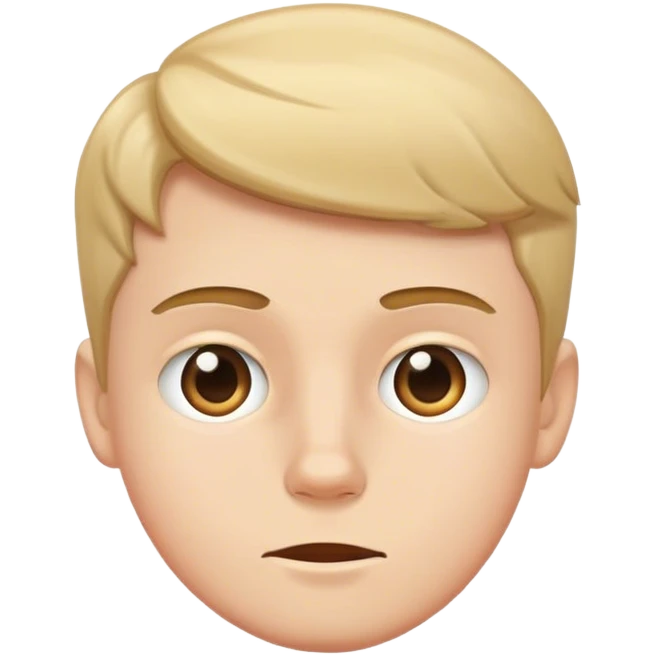 white boy with emoji