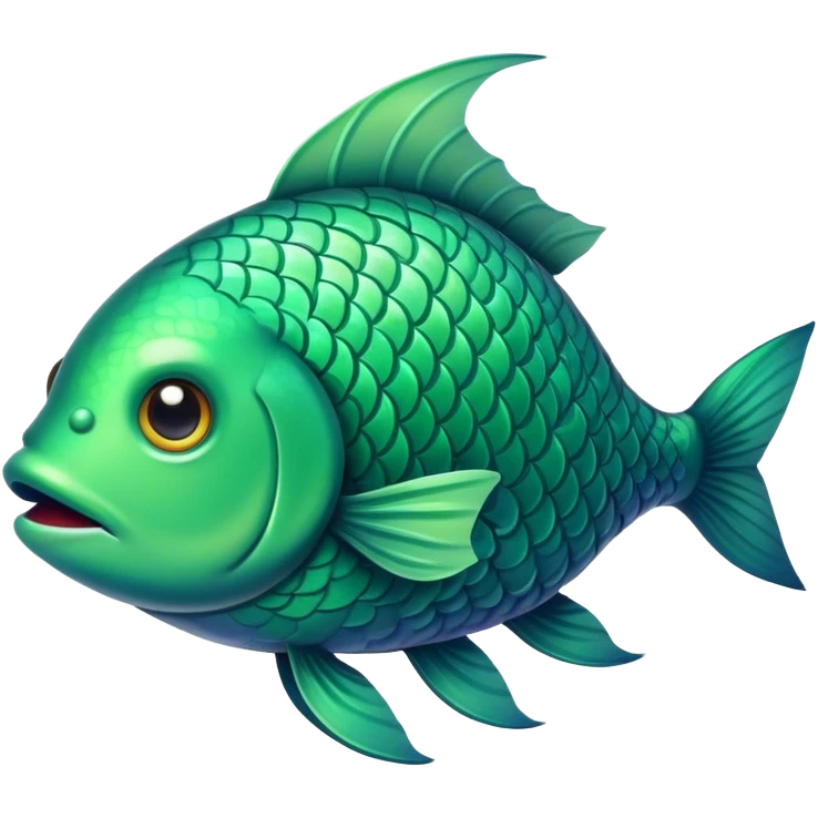 Fish with hands emoji