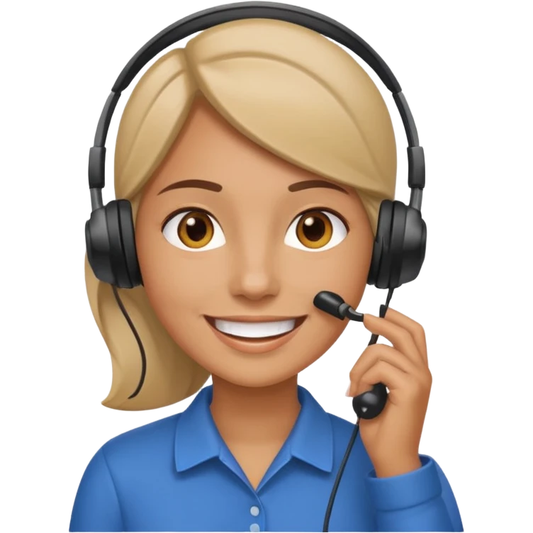 sales, customer call emoji