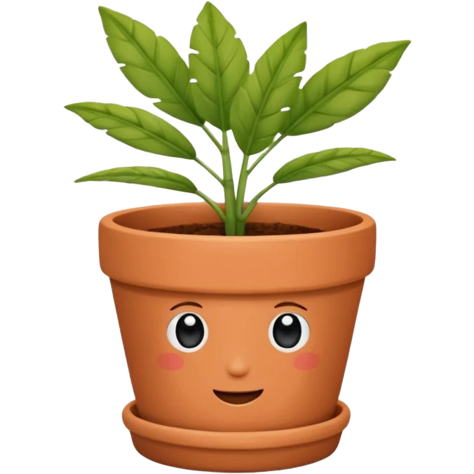 Plant pot emoji