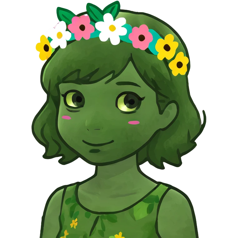 Cute girl  emoji