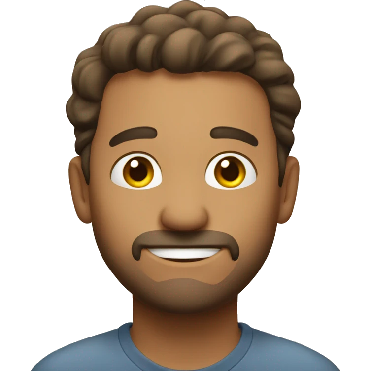 man feeling great thanks emoji