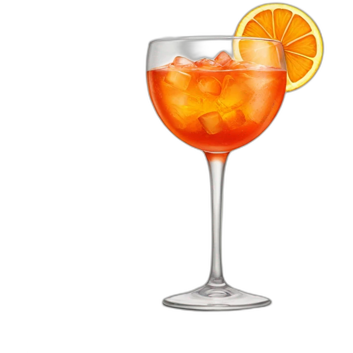 Aperol spritzz cocktail emoji