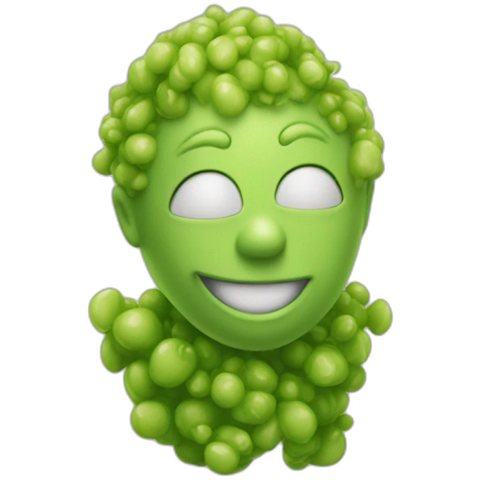 Chartreuse dollop emoji