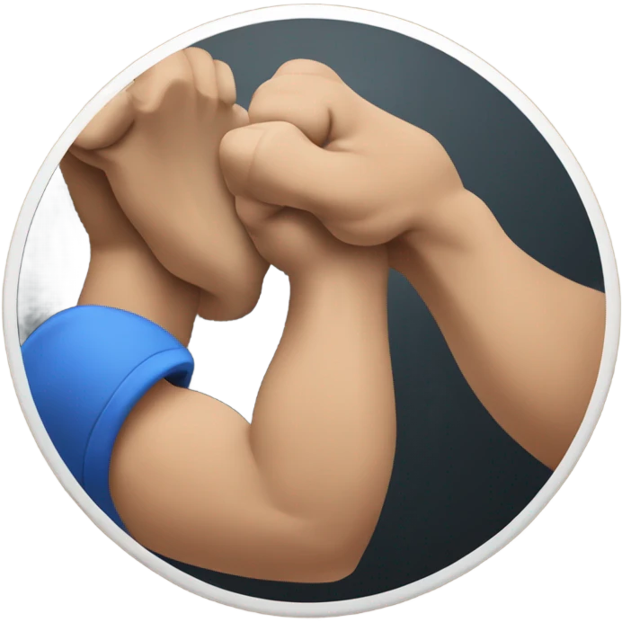 Arm wrestling  emoji