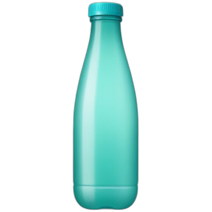 Bouteille d’eau plastique emoji
