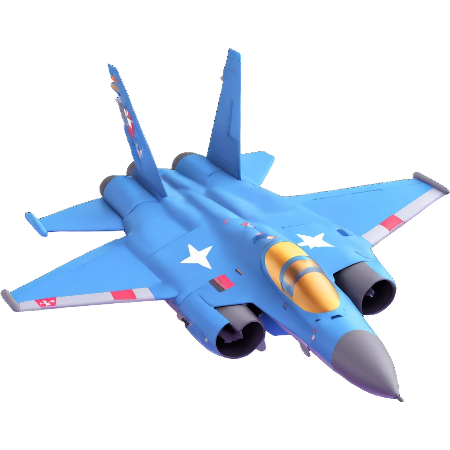 Su-57 fighter jet emoji