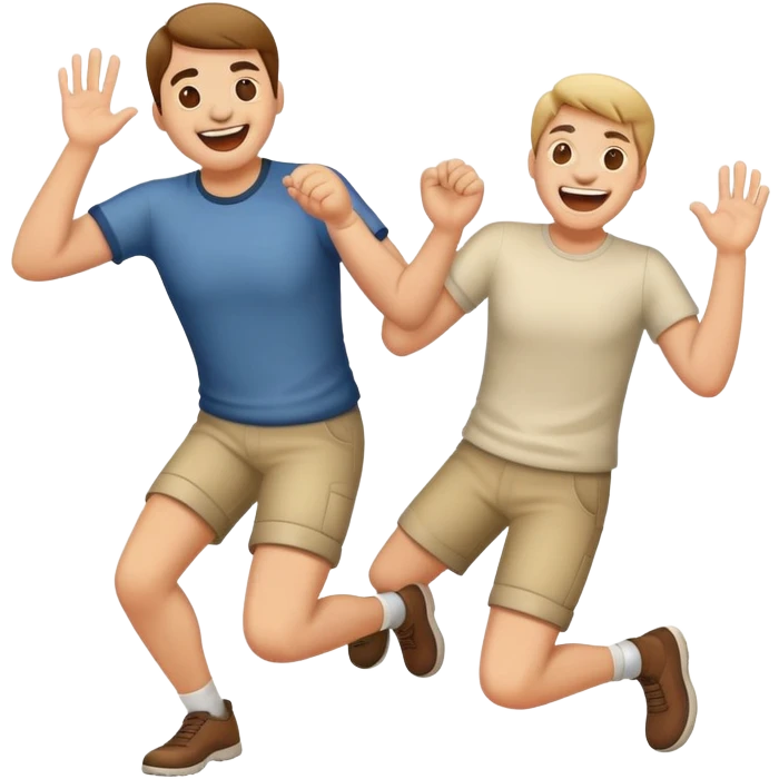 Knee slapping emoji