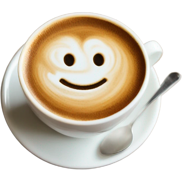 Cute coffe emoji