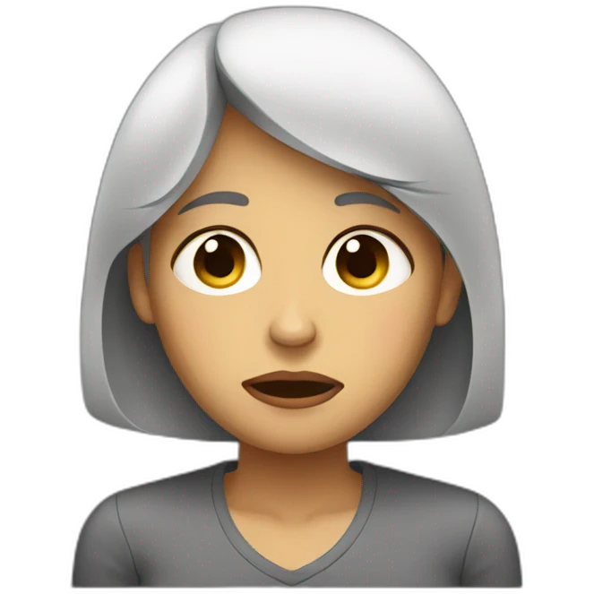 sad woman emoji
