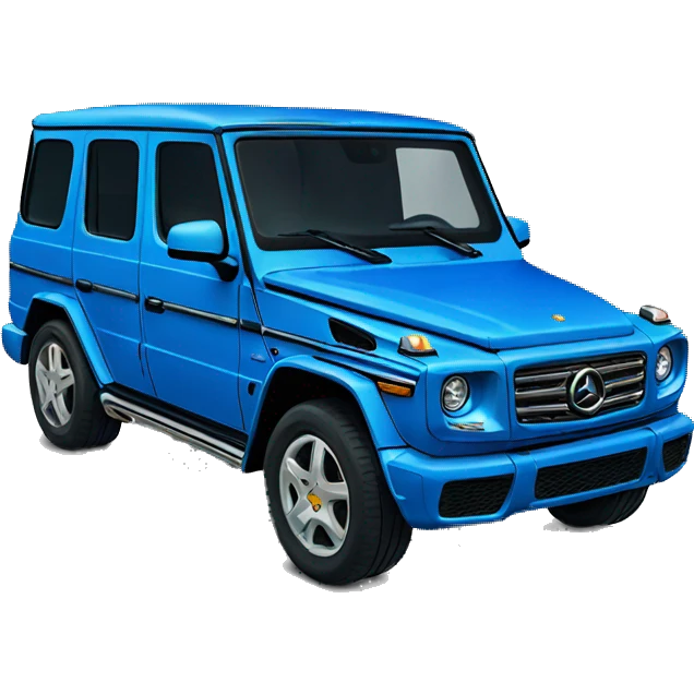 blue g wagon emoji