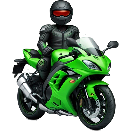 Kawasaki ninja emoji