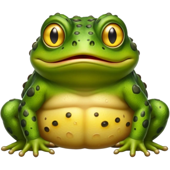 Angry toad emoji