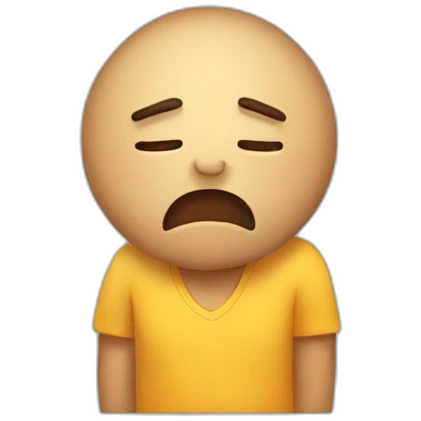 Very tired emojy emoji