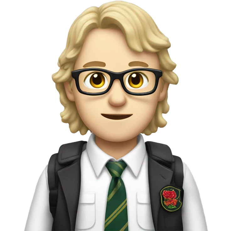 Angus Young in school uniform emoji