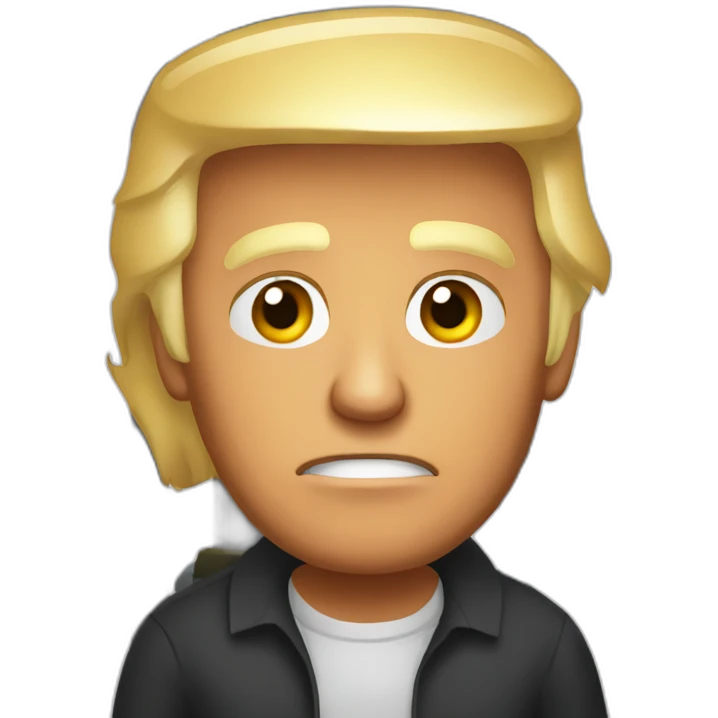 Donald trump in jail emoji