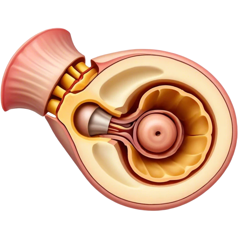 Inner ear cross section  emoji