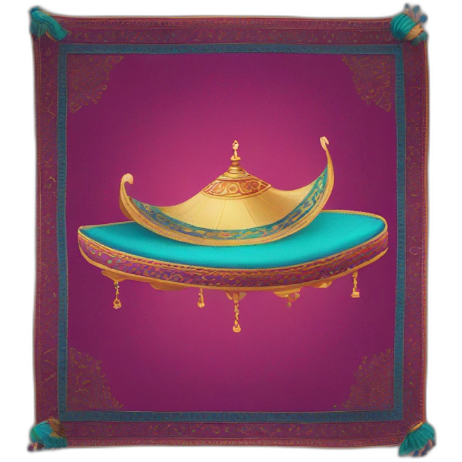 flying carpet from aladdin emoji