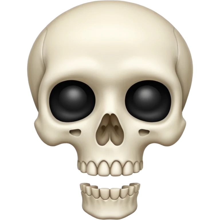 regular bone emoji