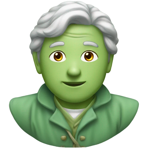 sage green heart emoji