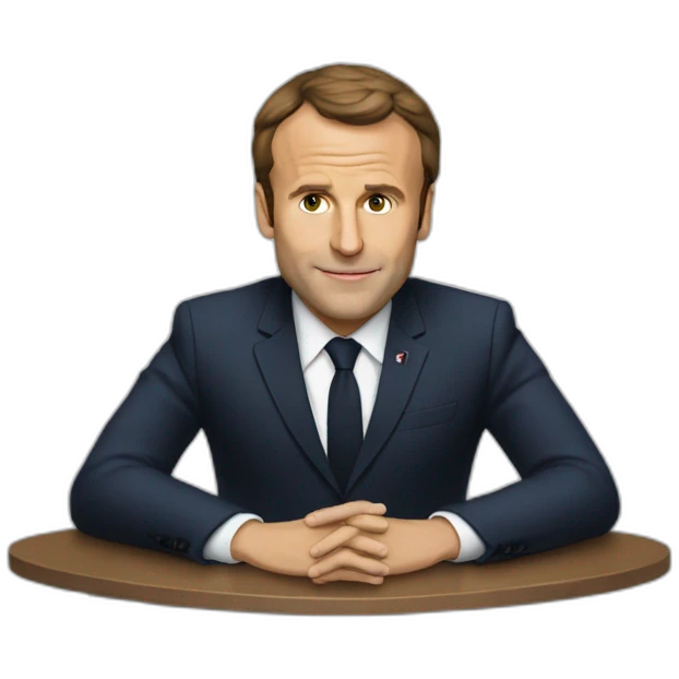 Macron nu emoji