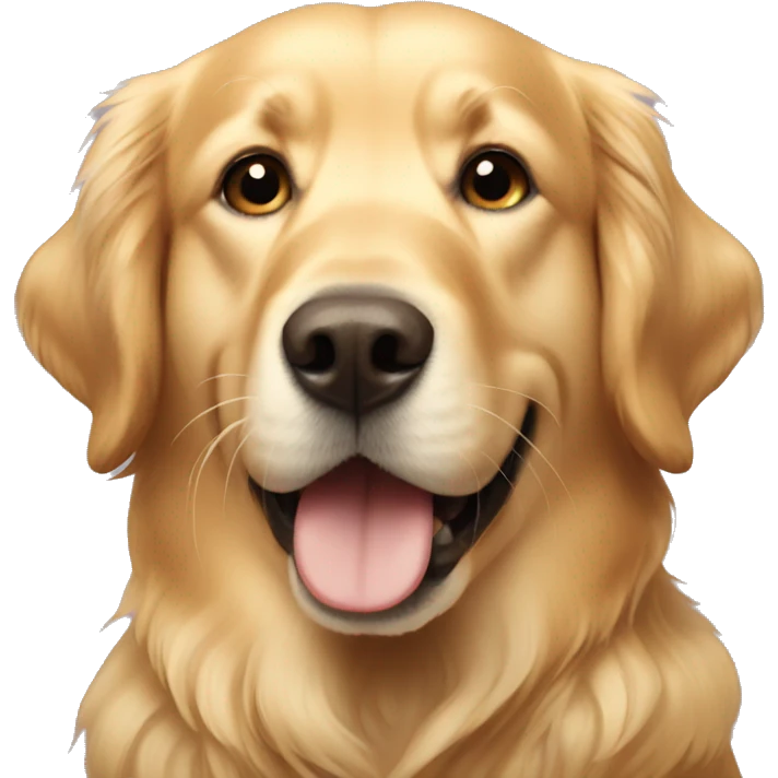 Golden retriever  emoji