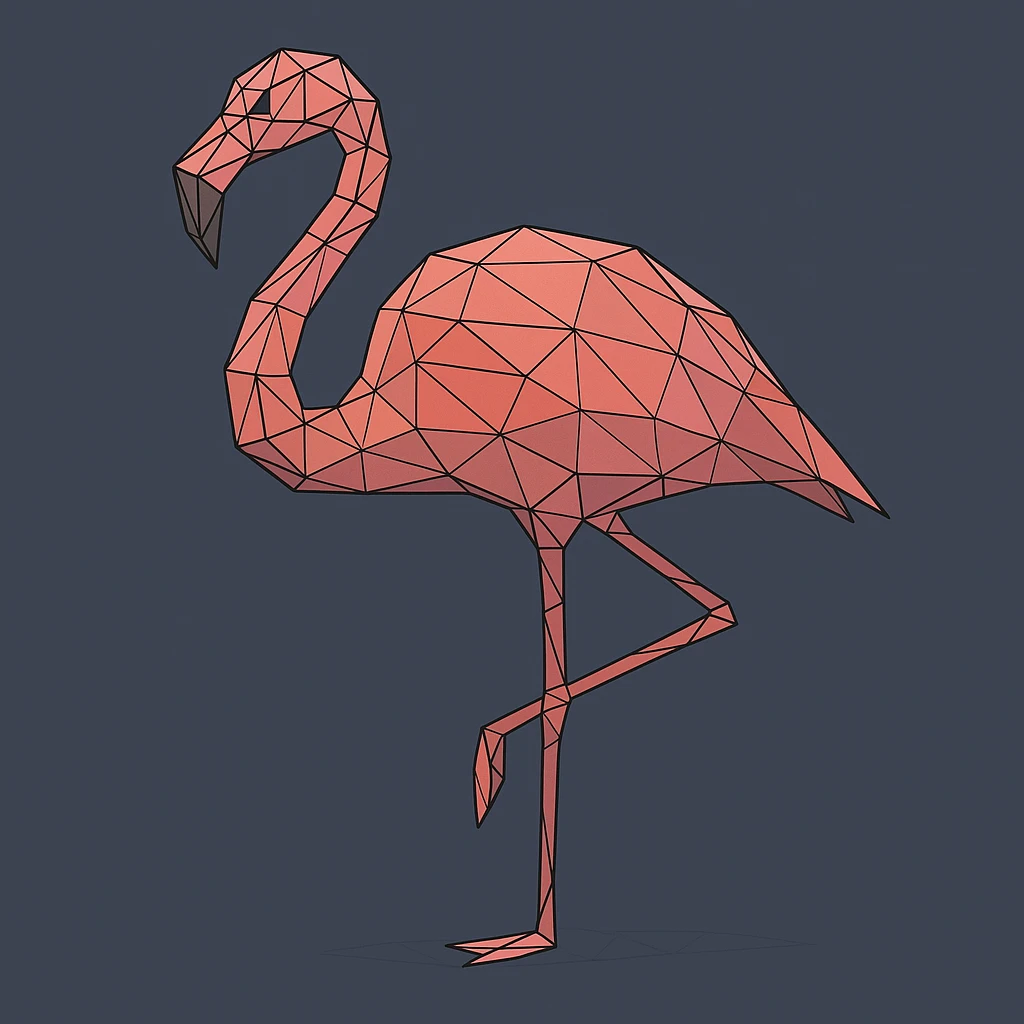 flamingo emoji